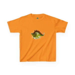 Dinosaur Kids Tee, Stegosaurus Print Shirt, Children's Graphic T-Shirt, Cute